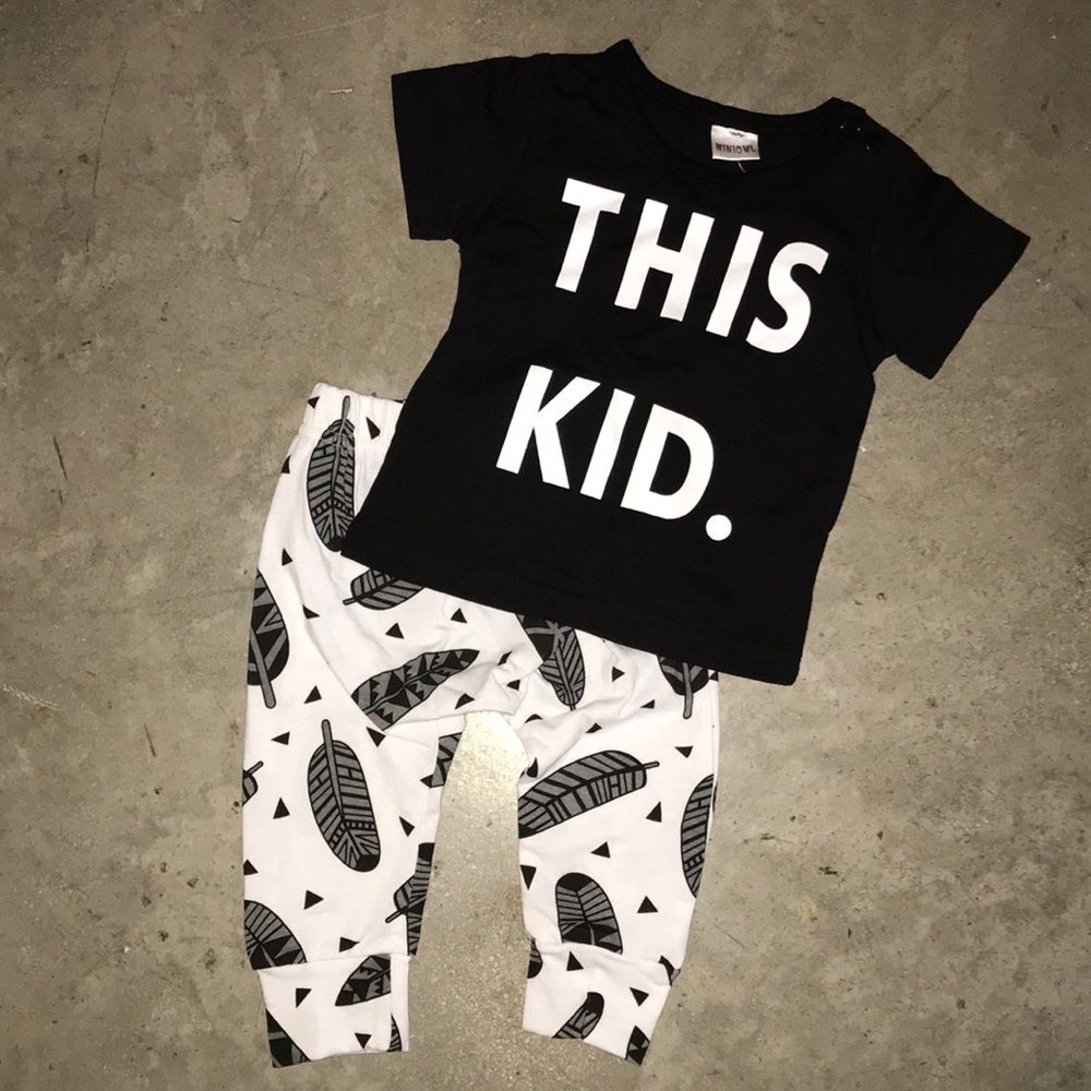 NEW Baby 2 piece set- Super Cute Baby Fashion!